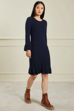Abito in maglia di cotone