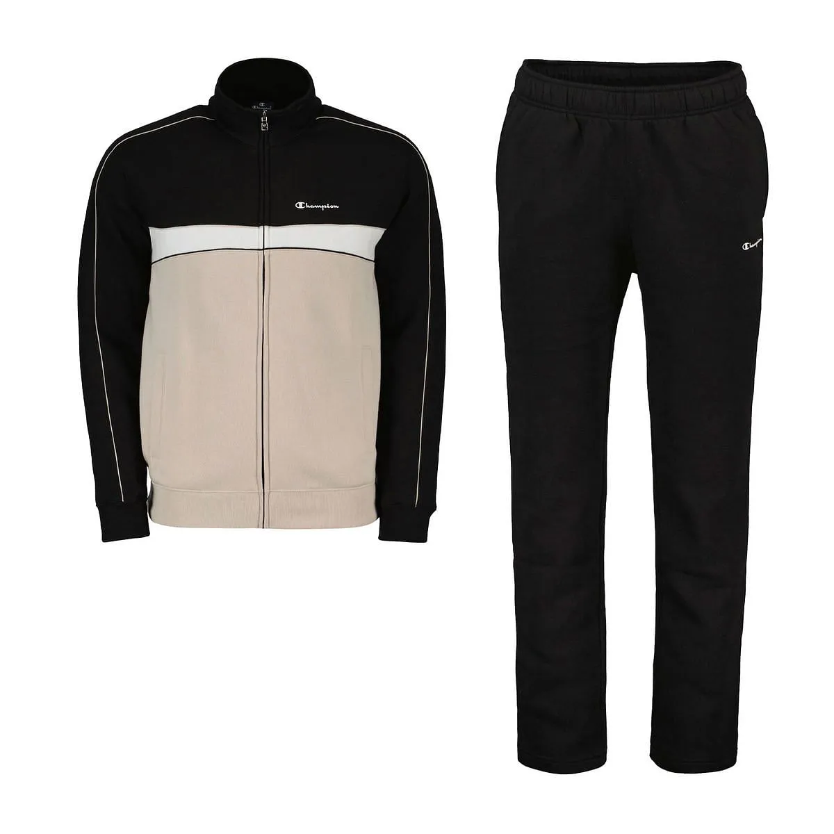      CHAMPION TUTA FULL ZIP COLORBLOCK MINI LOGO  
