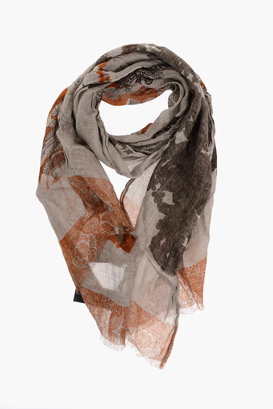 Foulard SHAAL-NUR in Lino a Fantasia