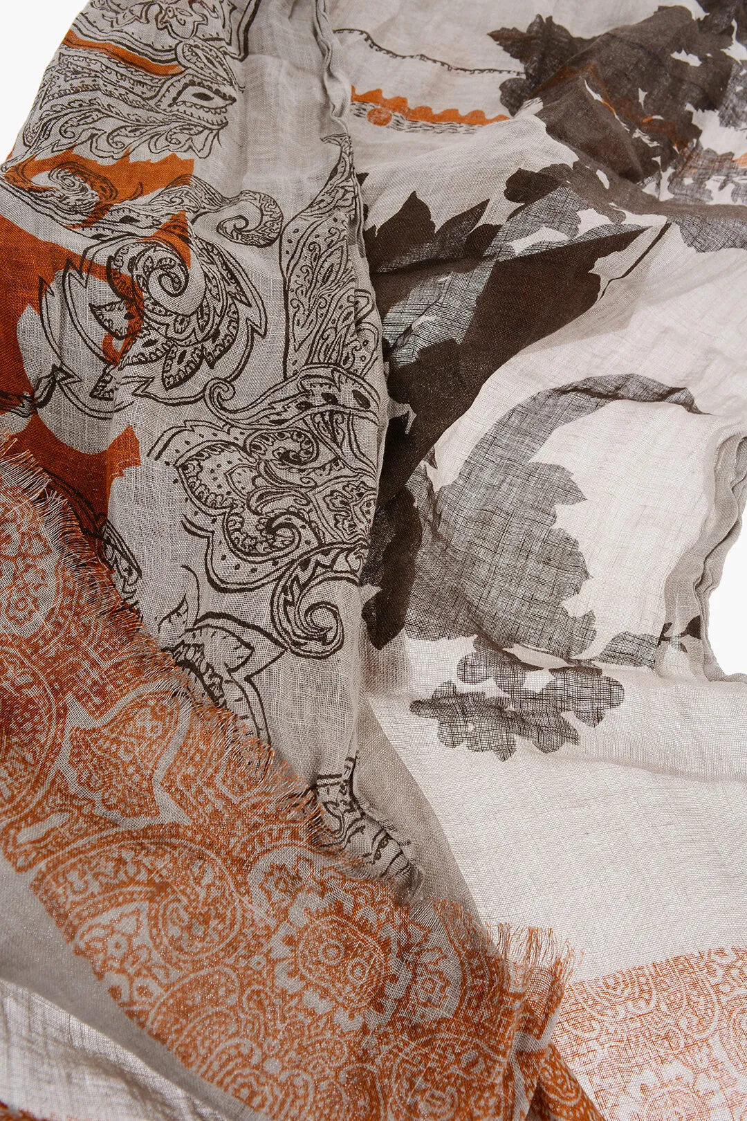 Foulard SHAAL-NUR in Lino a Fantasia