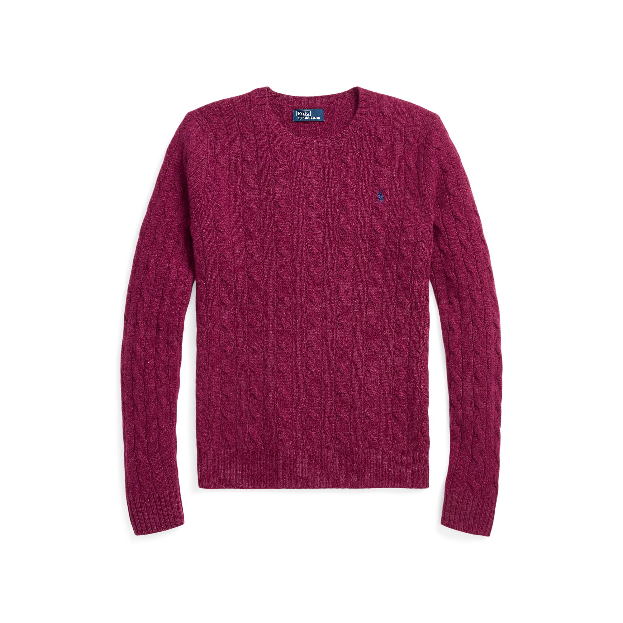  POLO RALPH LAUREN   Maglione girocollo in lana e cashmere | Viola